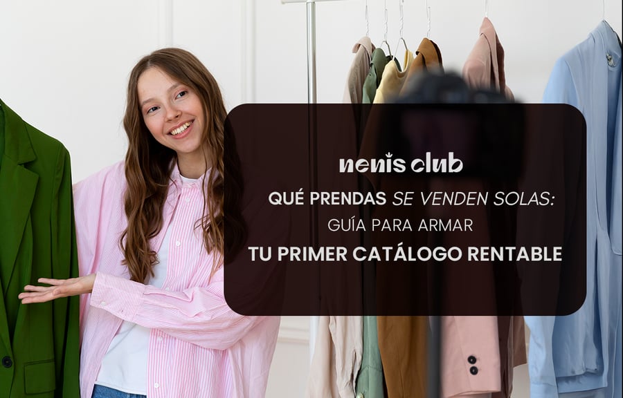 Qué prendas se venden solas: guía para armar tu primer catálogo rentable