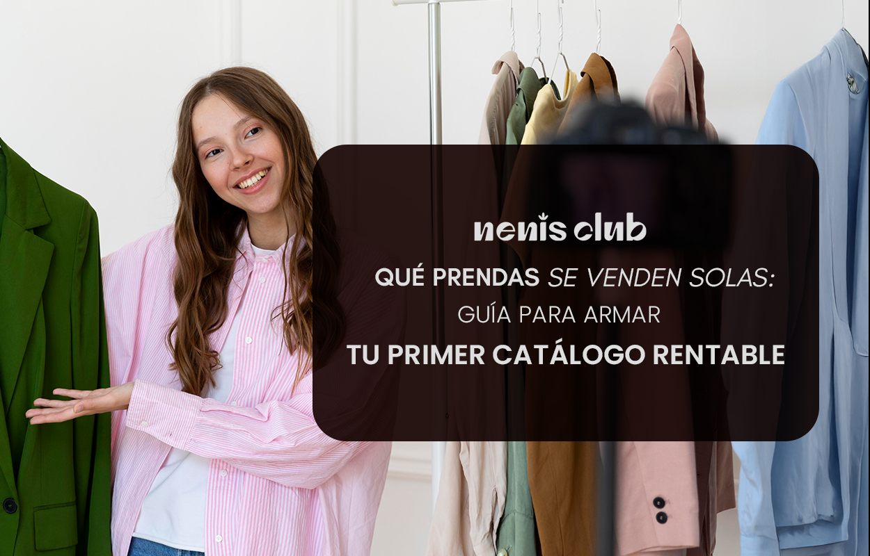 Qué prendas se venden solas: guía para armar tu primer catálogo rentable